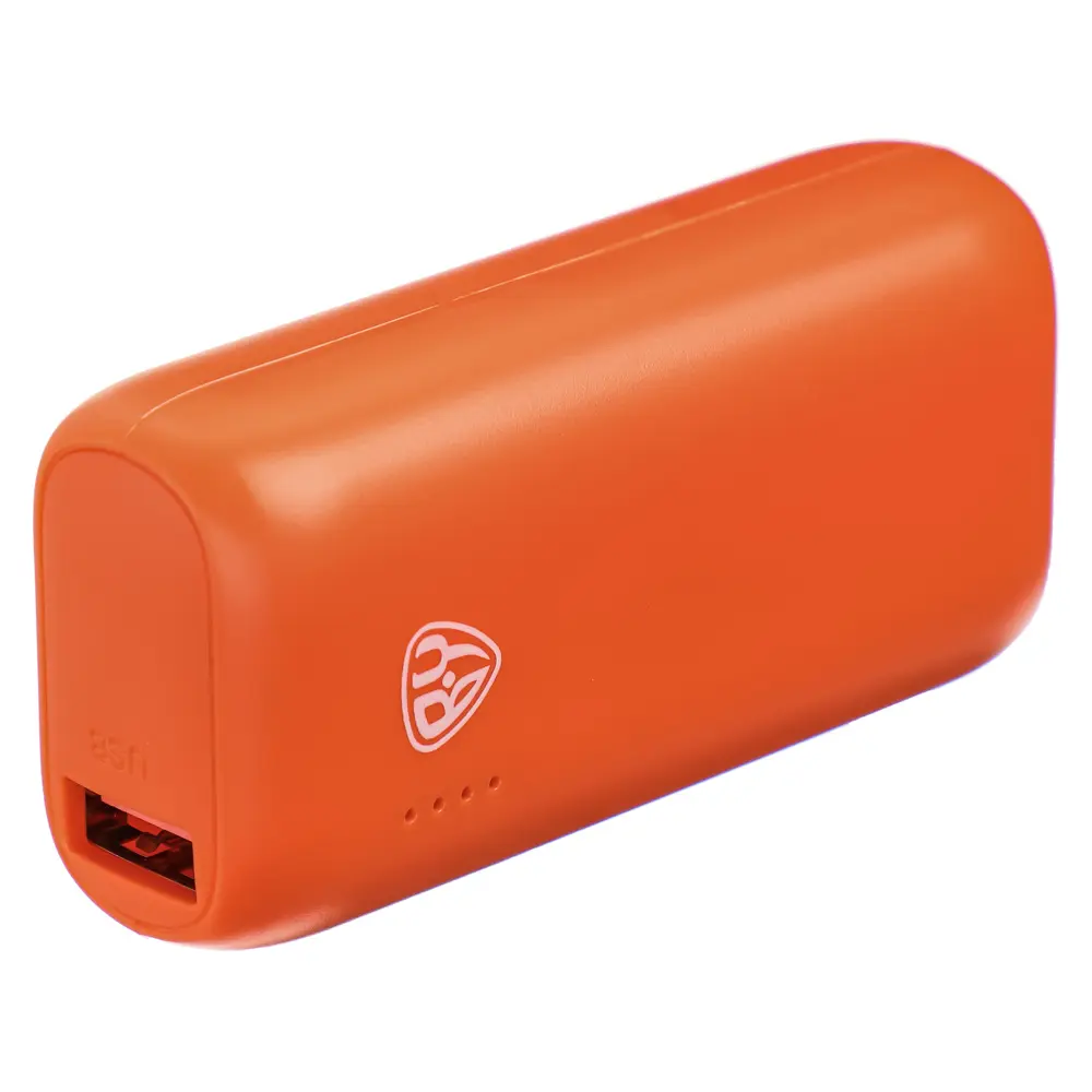Аккумулятор мобильный BY Мини 5000мАч, USB/Type-C, Быстрая зарядка QC3.0+PD, 5A, оранжевый - #5