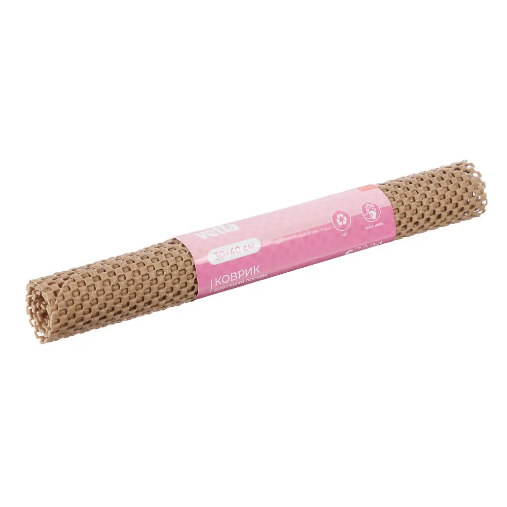 Коврик для сушки посуды тм VETTA, 30х40см, ПВХ, 320г/м2 - #13