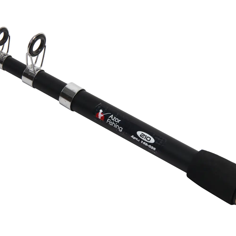 Спиннинг "Шторм" тм AZOR FISHING, телескоп., файбергласс, 2,1м, тест 10-30гр. - #3