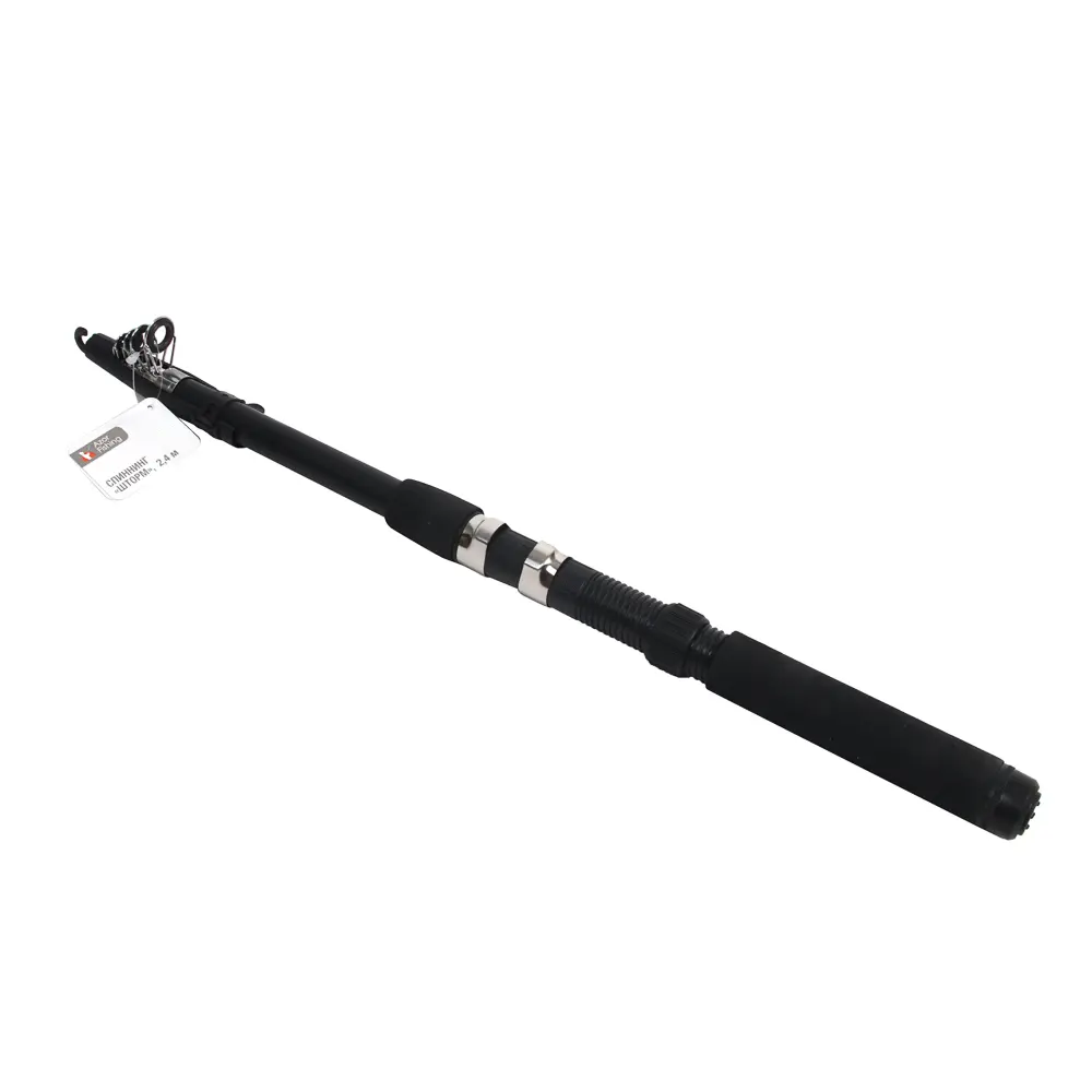 Спиннинг "Шторм" тм AZOR FISHING, телескоп., файбергласс, 2,4м, тест 10-30гр. - #6