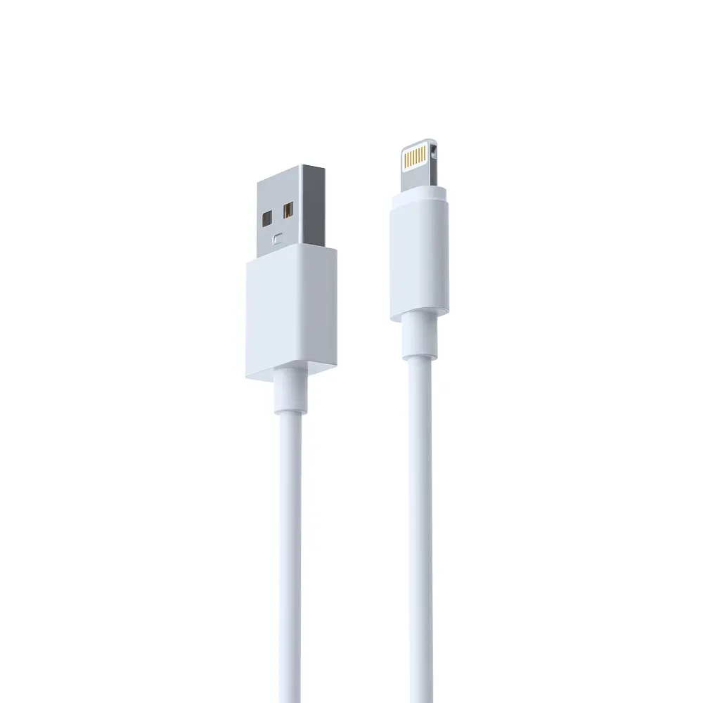 Кабель для зарядки USB(A)-iP FORZA Стандарт, 1м, 1.5А, покрытие TPE, пакет - #3