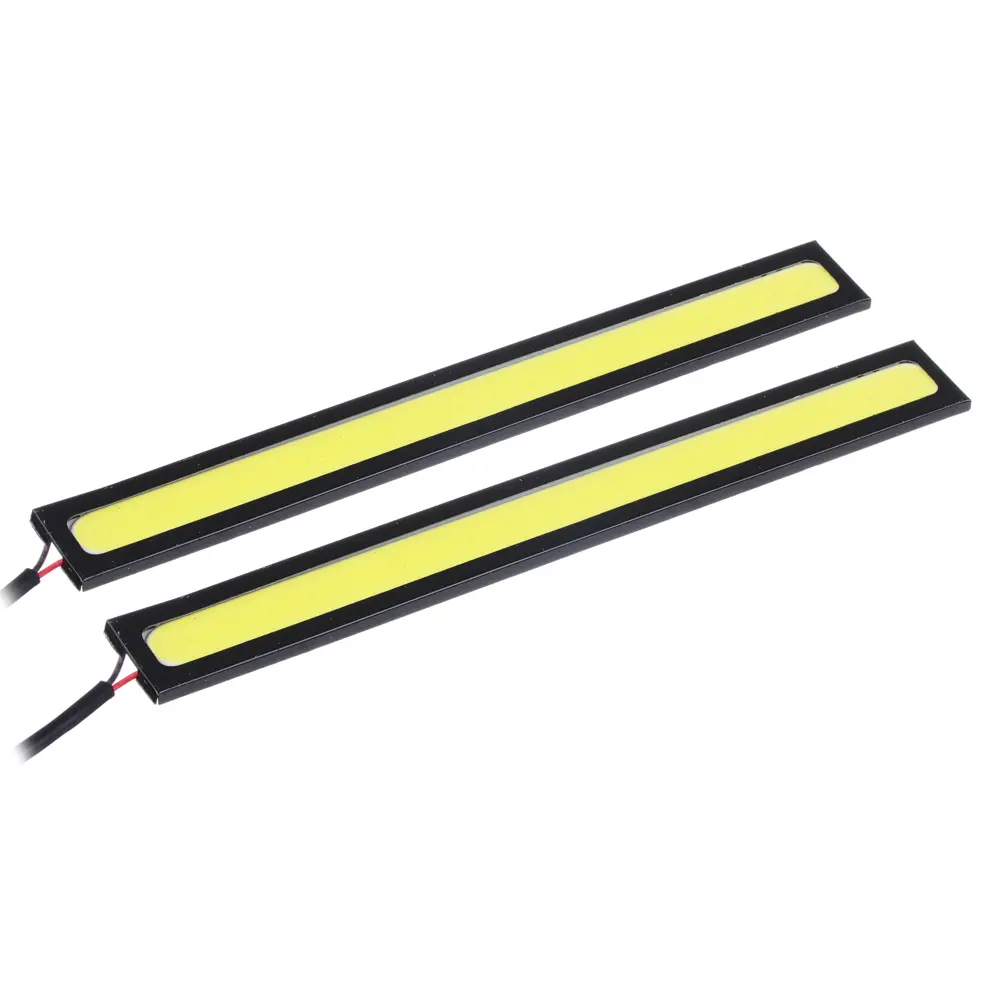 ЕРМАК Дневные ходовые огни, LED 20шт, метал. корп., 142мм, 12V, белый, 2шт. - #1
