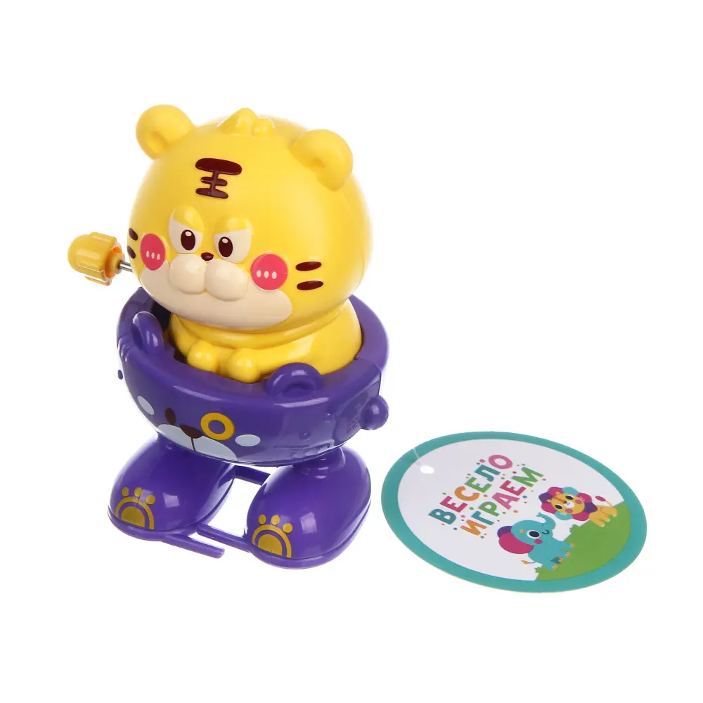 Игрушка заводная "Тигрятки", ABS, 4,9х6,1х10,7 см - #3