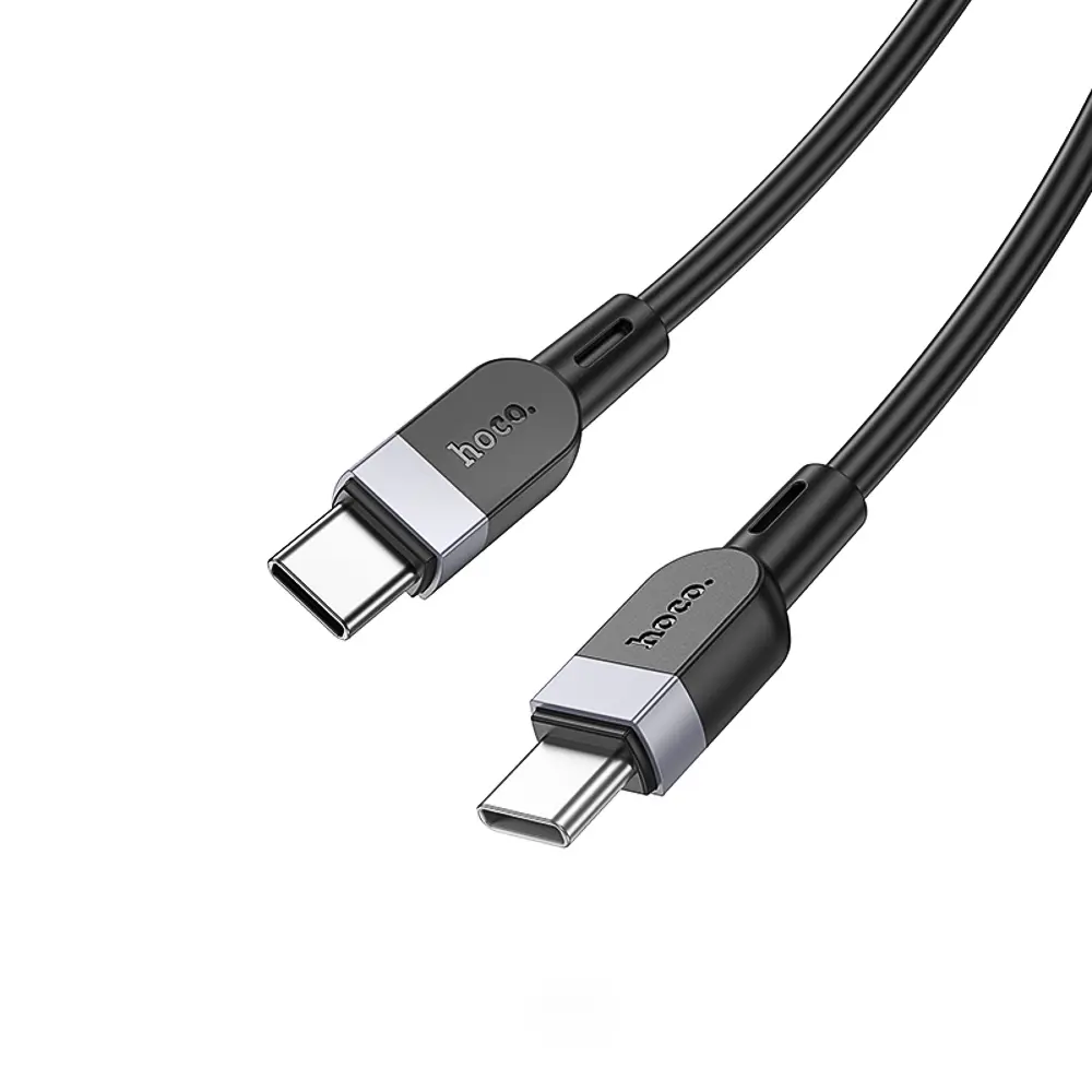 Кабель для зарядки Type C-Type C hoco. модель X109 Energy, 60Вт, 3 м, силикон, черный - #5