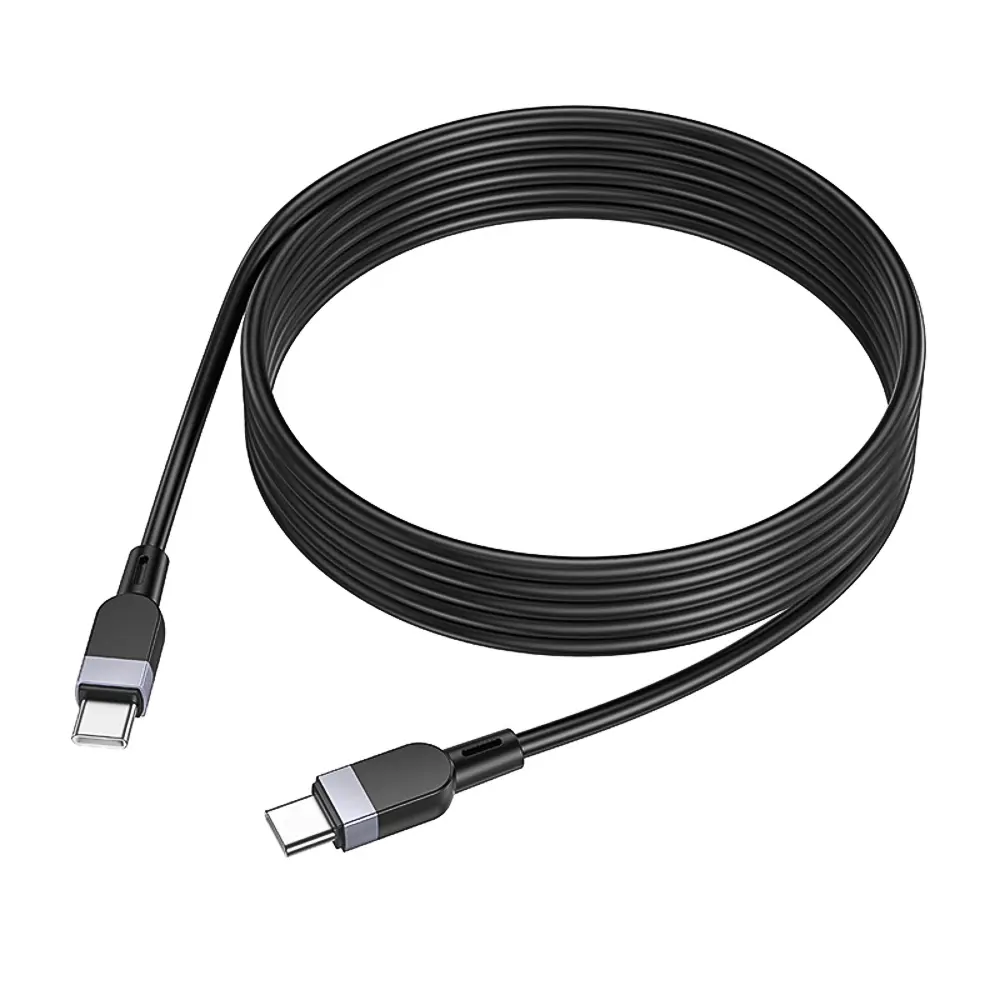 Кабель для зарядки Type C-Type C hoco. модель X109 Energy, 60Вт, 3 м, силикон, черный - #6