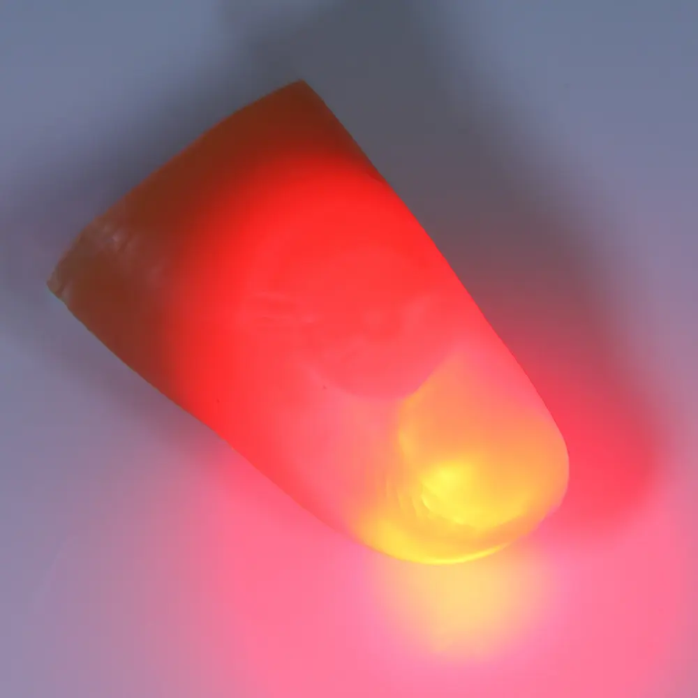 ИГРОЛЕНД Набор светящихся напальчников 2шт, 2хCR1220, PVC, свет, 7х9см, 5 цветов - #2