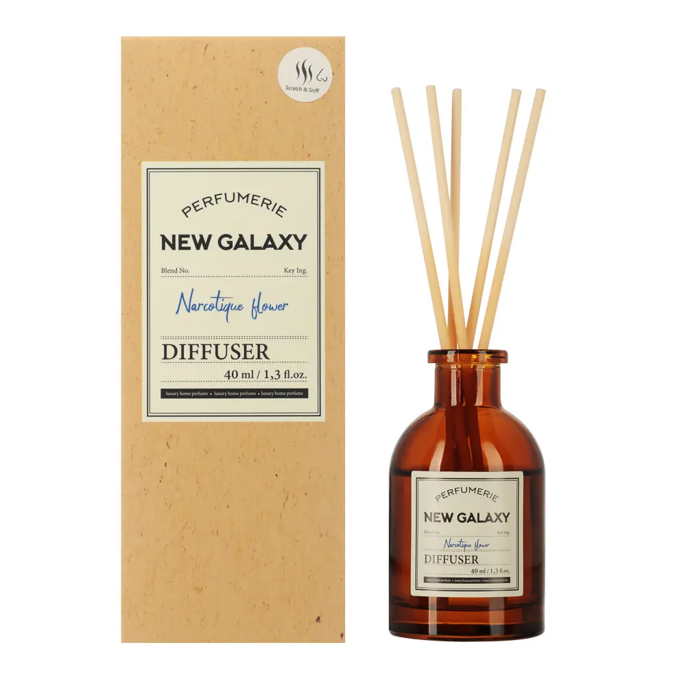 NEW GALAXY Диффузор Perfumerie, Narcotique flower, 40мл - #1