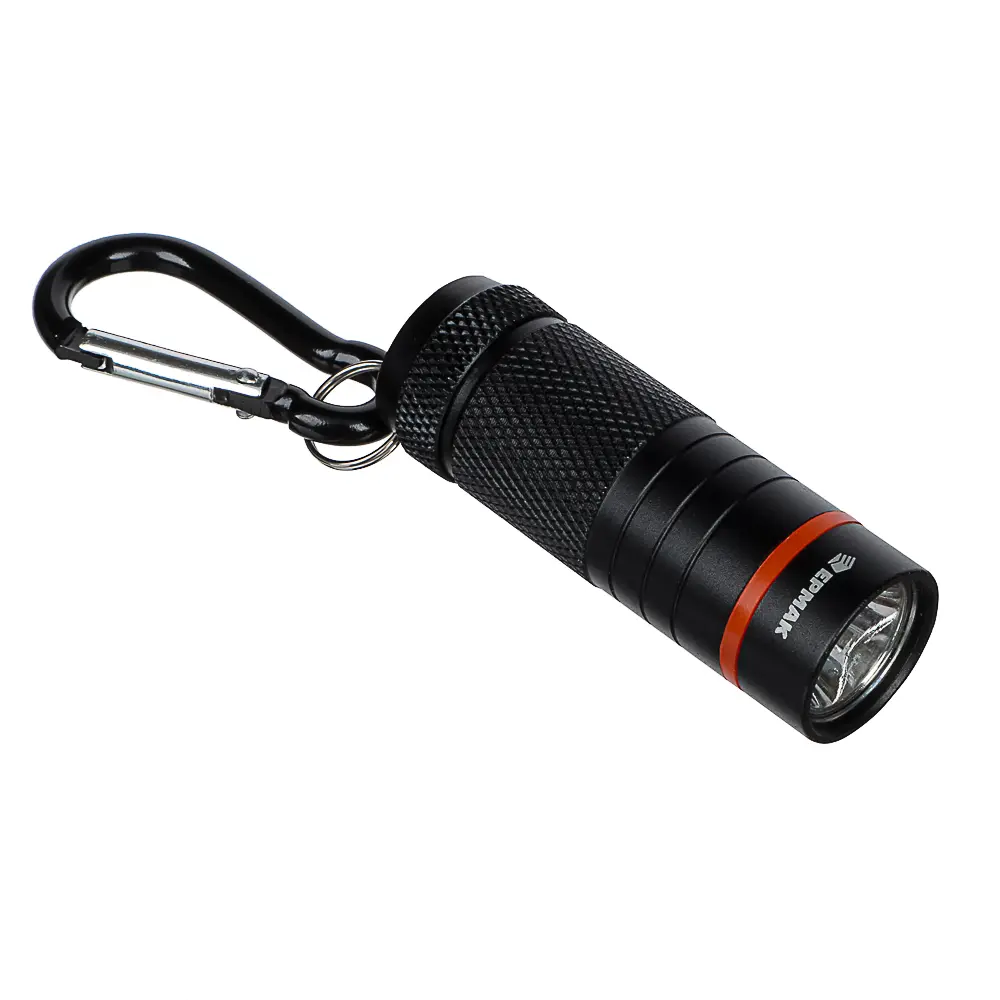 Фонарик на карабине тм ЕРМАК, 1 LED, 4хLR44, 5,5x2см - #1
