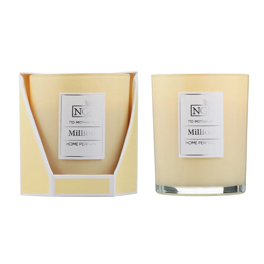 NEW GALAXY Ароматизированная свеча Home perfume 140гр. Million - #1