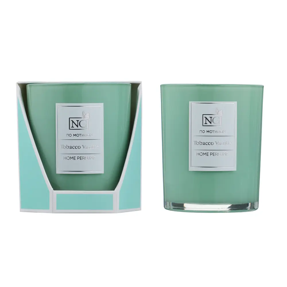 NEW GALAXY Ароматизированная свеча Home perfume 140гр. Tobacco Vanille - #1