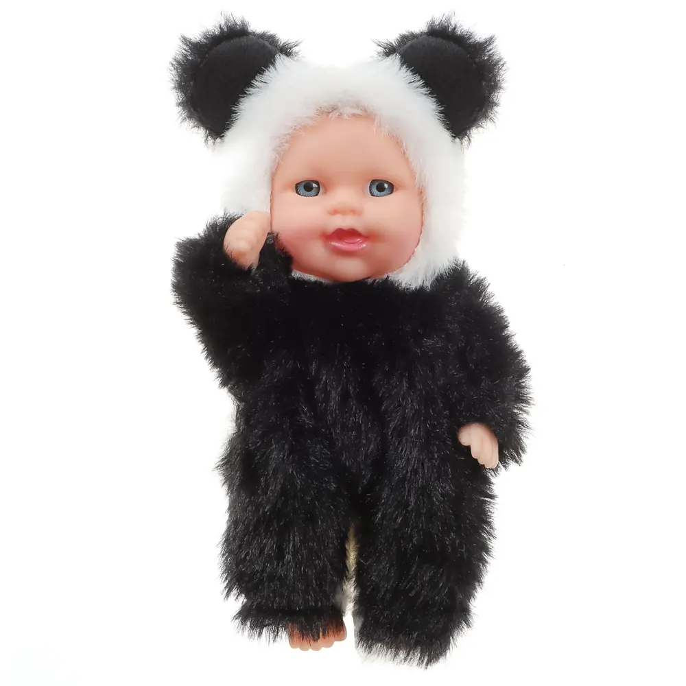 ИГРОЛЕНД Пупс в кигуруми 12 см, PVC, PP, полиэстер, 10,2х5х17 см - #34