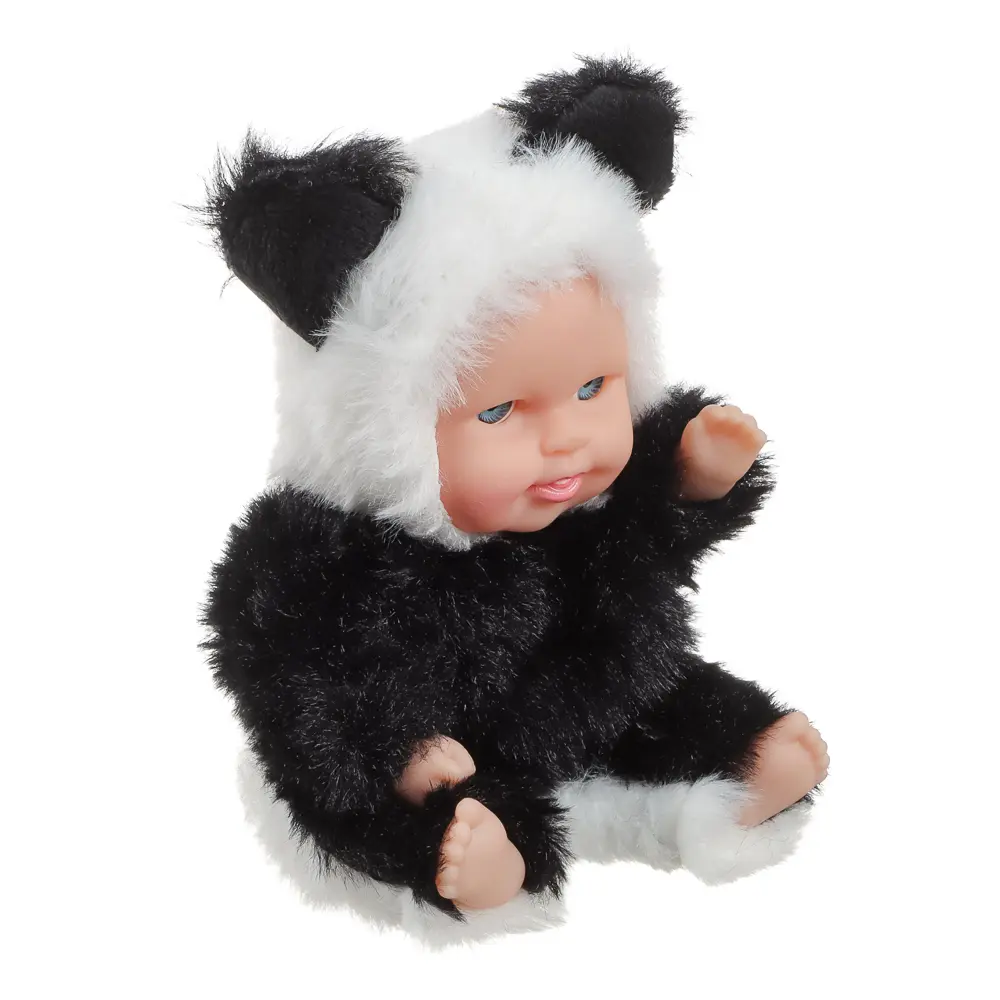ИГРОЛЕНД Пупс в кигуруми 12 см, PVC, PP, полиэстер, 10,2х5х17 см - #35