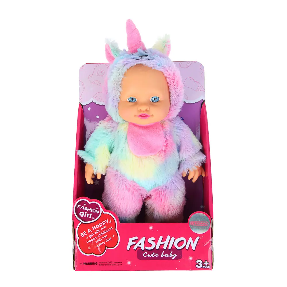 ИГРОЛЕНД Пупс в кигуруми 24 см, PVC, PP, полиэстер, 16,5х7,5х25,5 см - #2