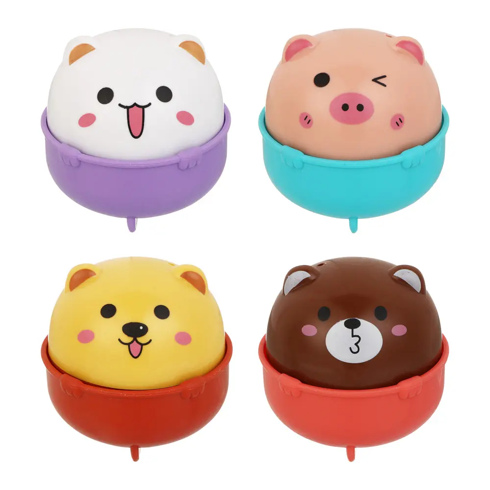 Игрушка для малышей в виде животных, инерция, PP, 6,7х6,8х6,6 см - #1