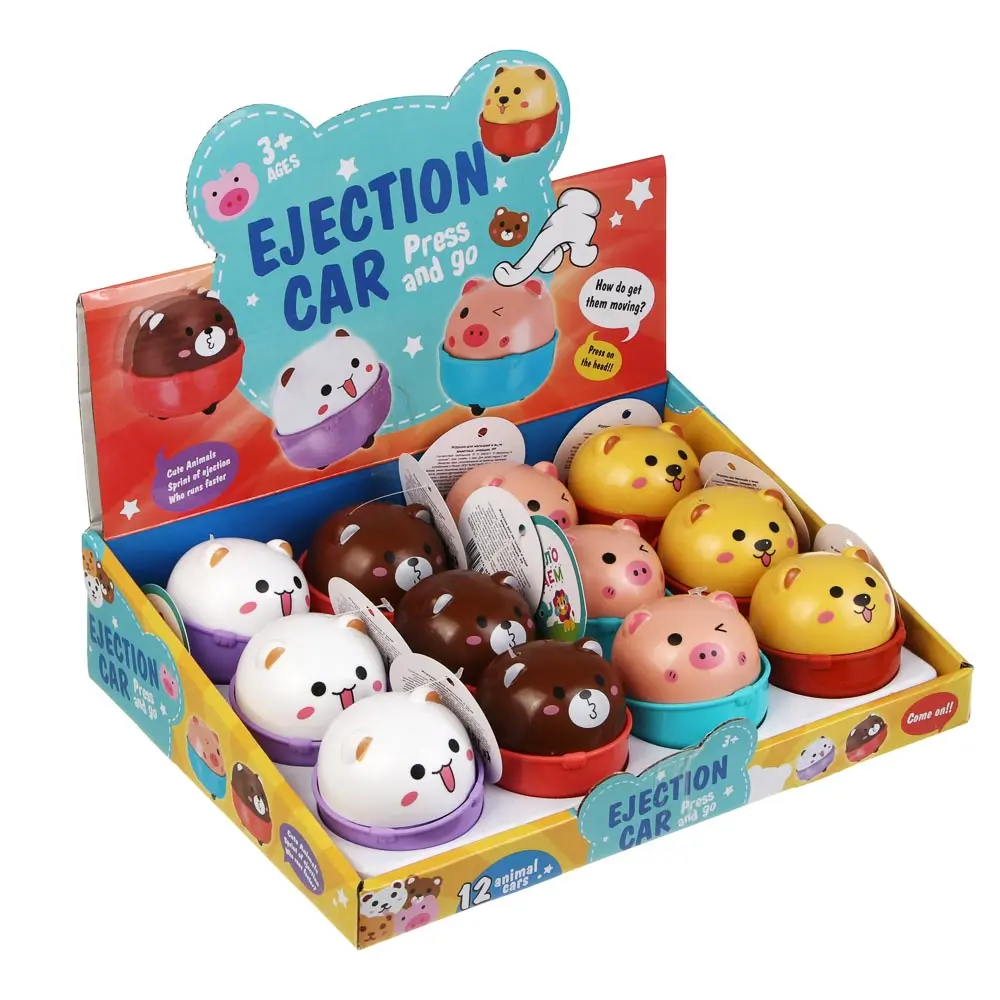 Игрушка для малышей в виде животных, инерция, PP, 6,7х6,8х6,6 см - #7