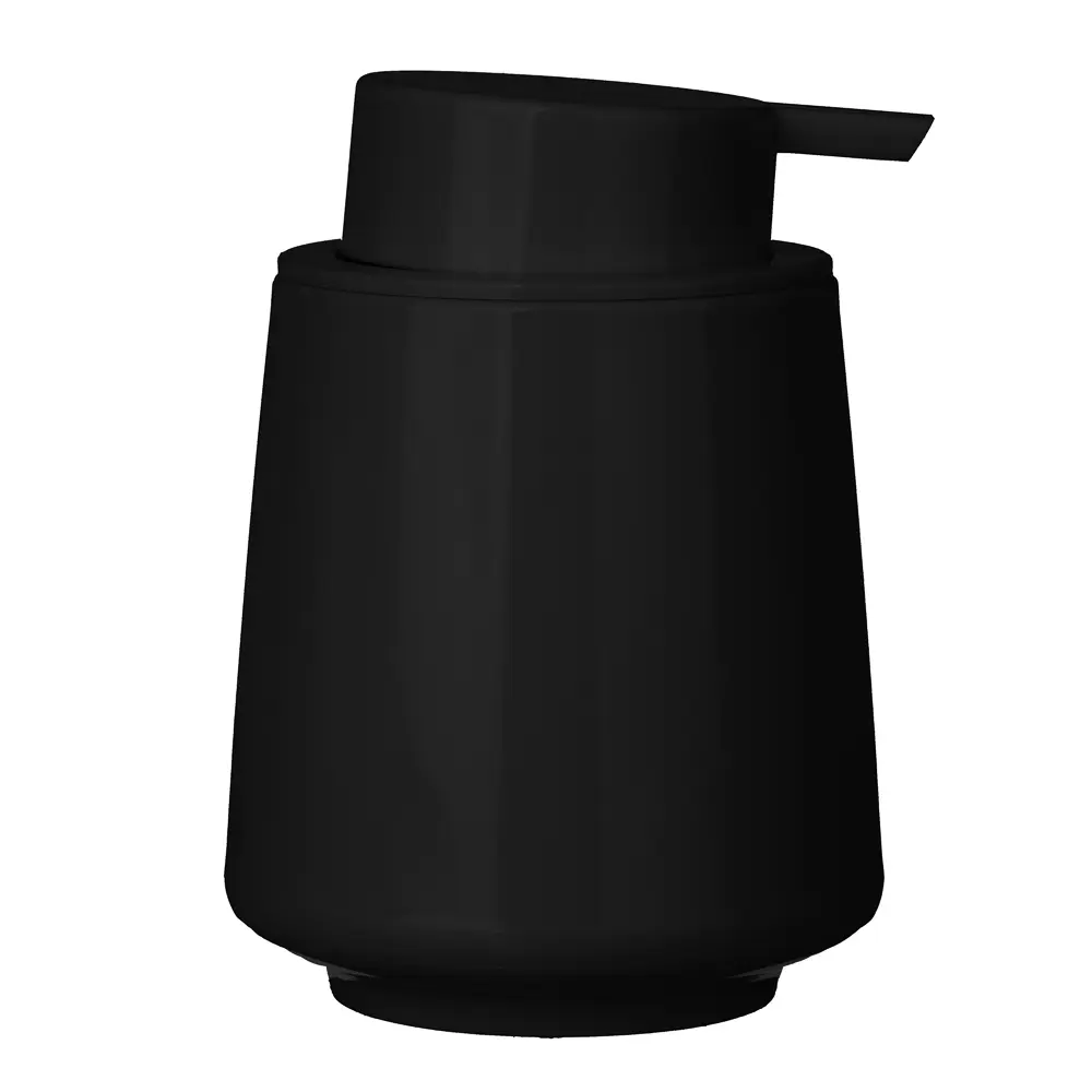 Vetta Дозатор для жидкого мыла, пластик, 350 мл, 13x9,5x9,5 см, черный - #3