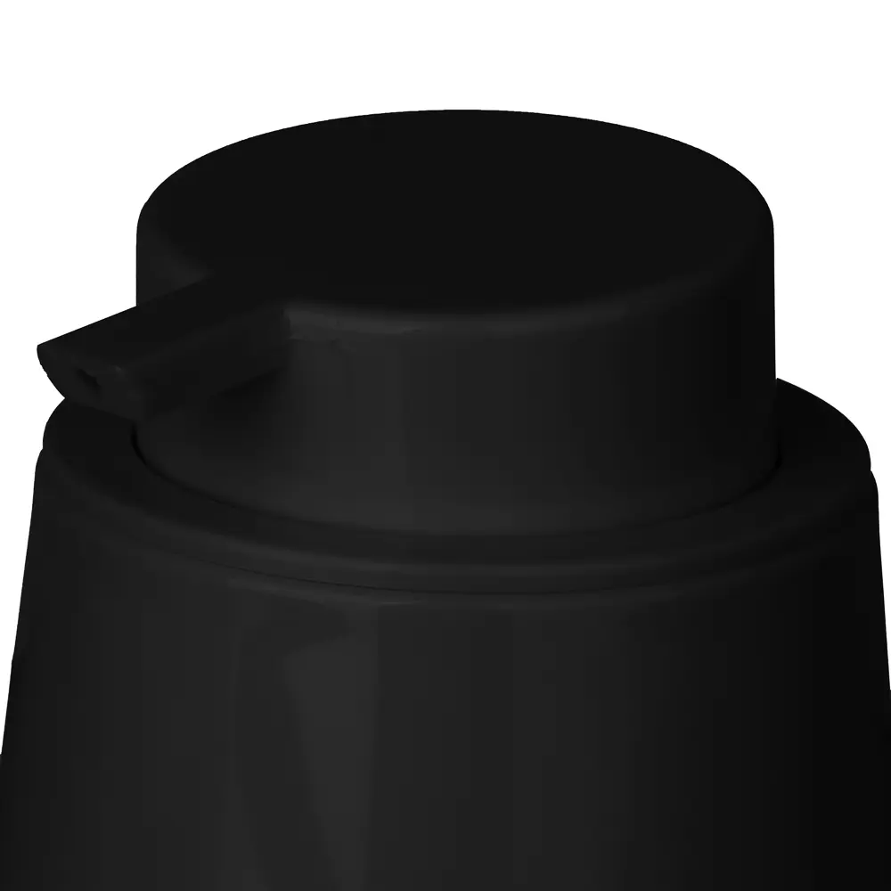 Vetta Дозатор для жидкого мыла, пластик, 350 мл, 13x9,5x9,5 см, черный - #5