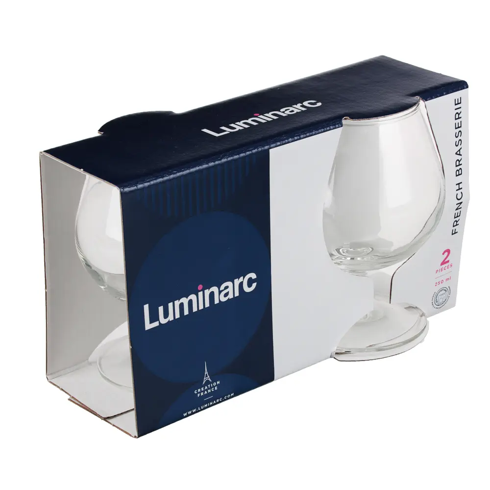 LUMINARC Французский ресторанчик Набор бокалов для коньяка 2шт 250мл, стекло - #3