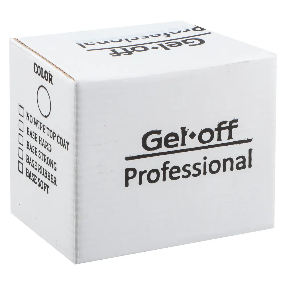 Финишное покрытие для ногтей "NO WIPE TOP COAT" (топ БЕЗ липкого слоя), Gel-off Professional, 10 мл - #5