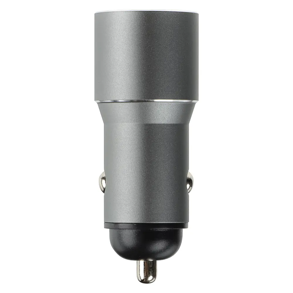 ЕРМАК Зарядное устройство в авто, USB QC3.0+PD, 5V-3A, 9V-3A, 12V-2,5A, металл - #1