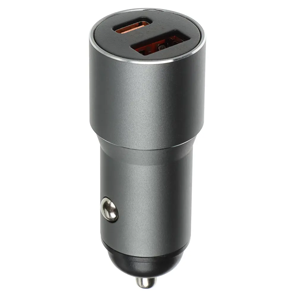 ЕРМАК Зарядное устройство в авто, USB QC3.0+PD, 5V-3A, 9V-3A, 12V-2,5A, металл - #2