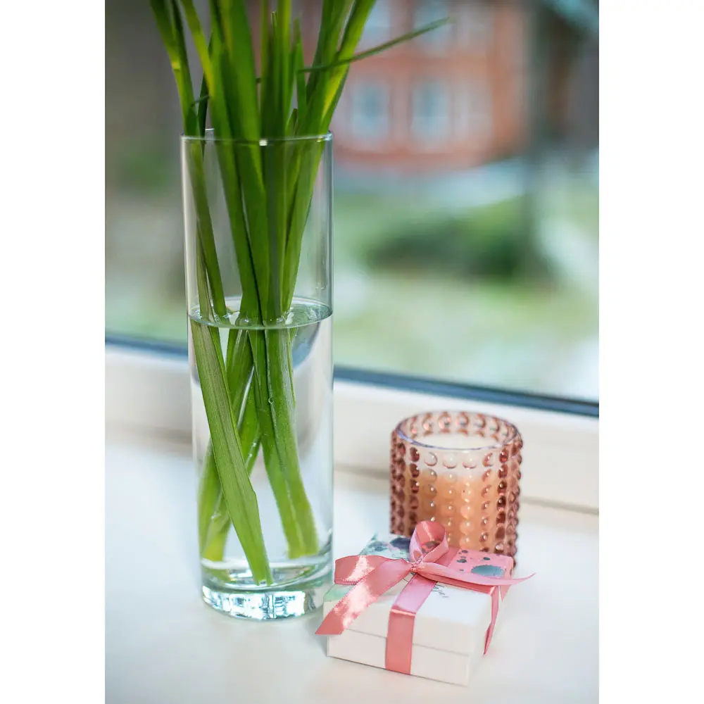 PASABAHCE Ваза "Flora" h26,5см, стекло, 43767B - #4
