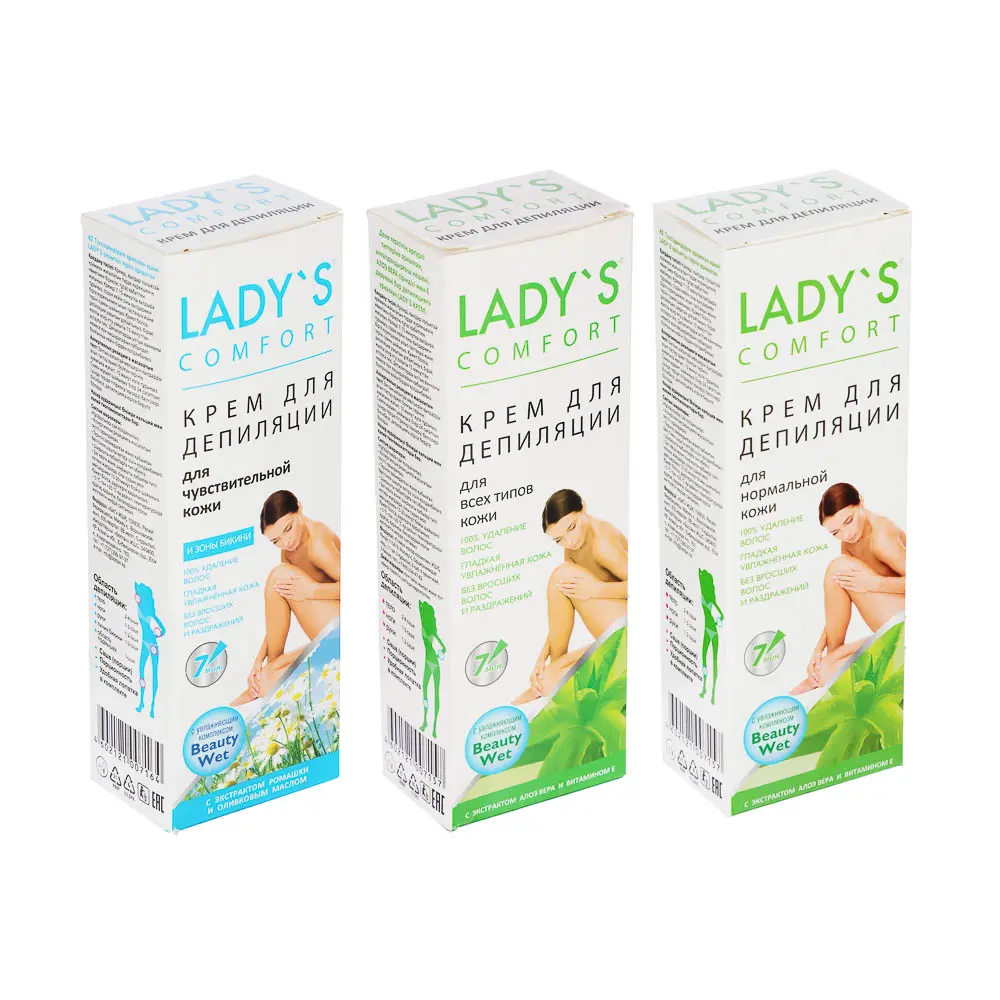Крем для депиляции LADY'S comfort для нормальной кожи,100 мл - #1
