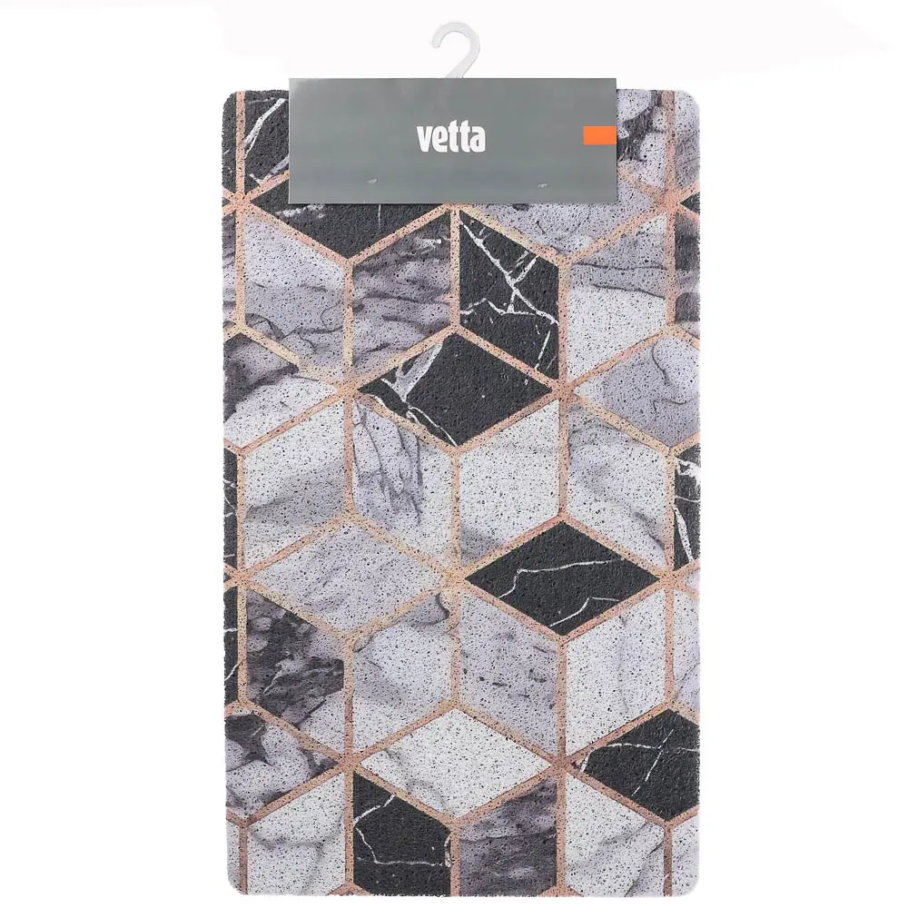 Коврик придверный тм VETTA Print, ПВХ, 44х74 см, 3 дизайна, резиновая подложка - #6