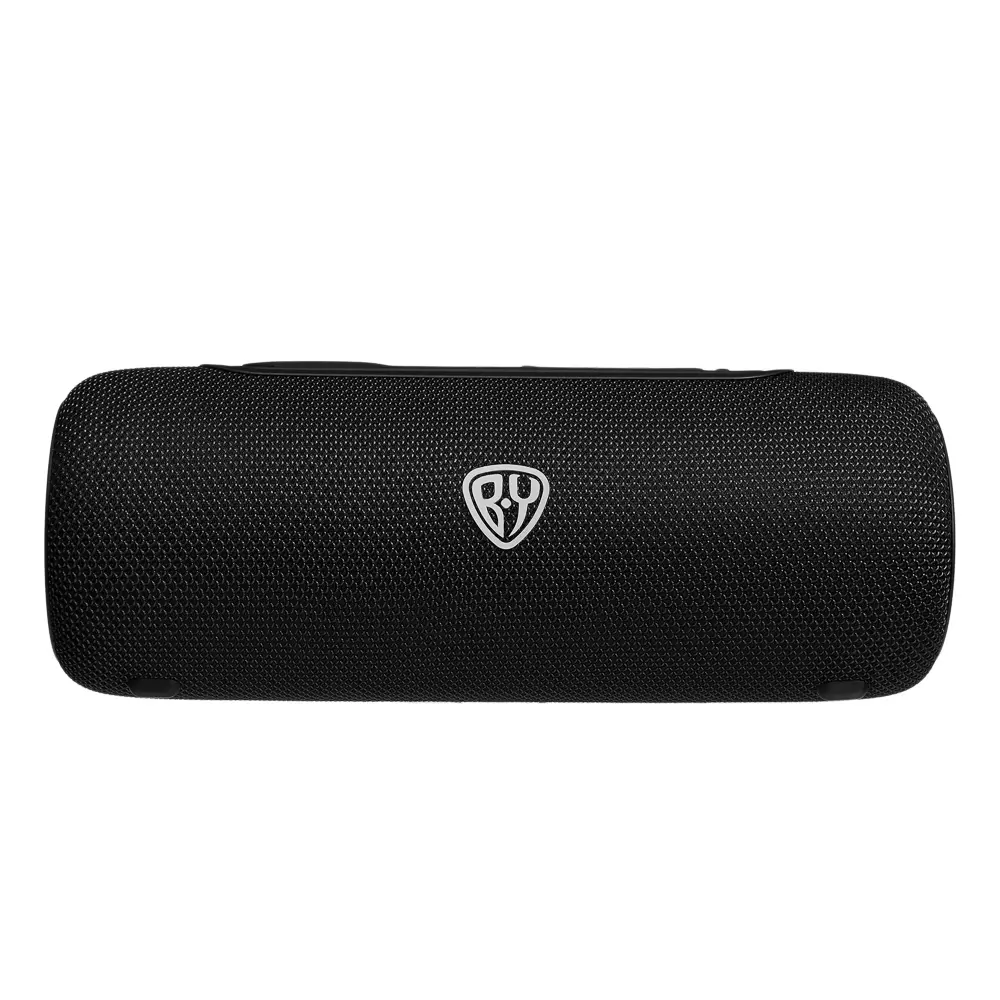 Колонка беспроводная BY EchoTube 8Вт, 2000мАч, BT5.3, USB, AUX, тканевый корпус,ВШГ 9x24x9см, черный - #1