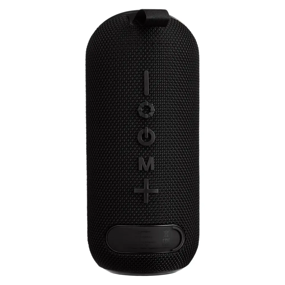Колонка беспроводная BY EchoCore 7Вт,подсветка,1800мАч, BT5.3, USB, AUX,microSD,ВШГ 19x8x8см, черный - #7