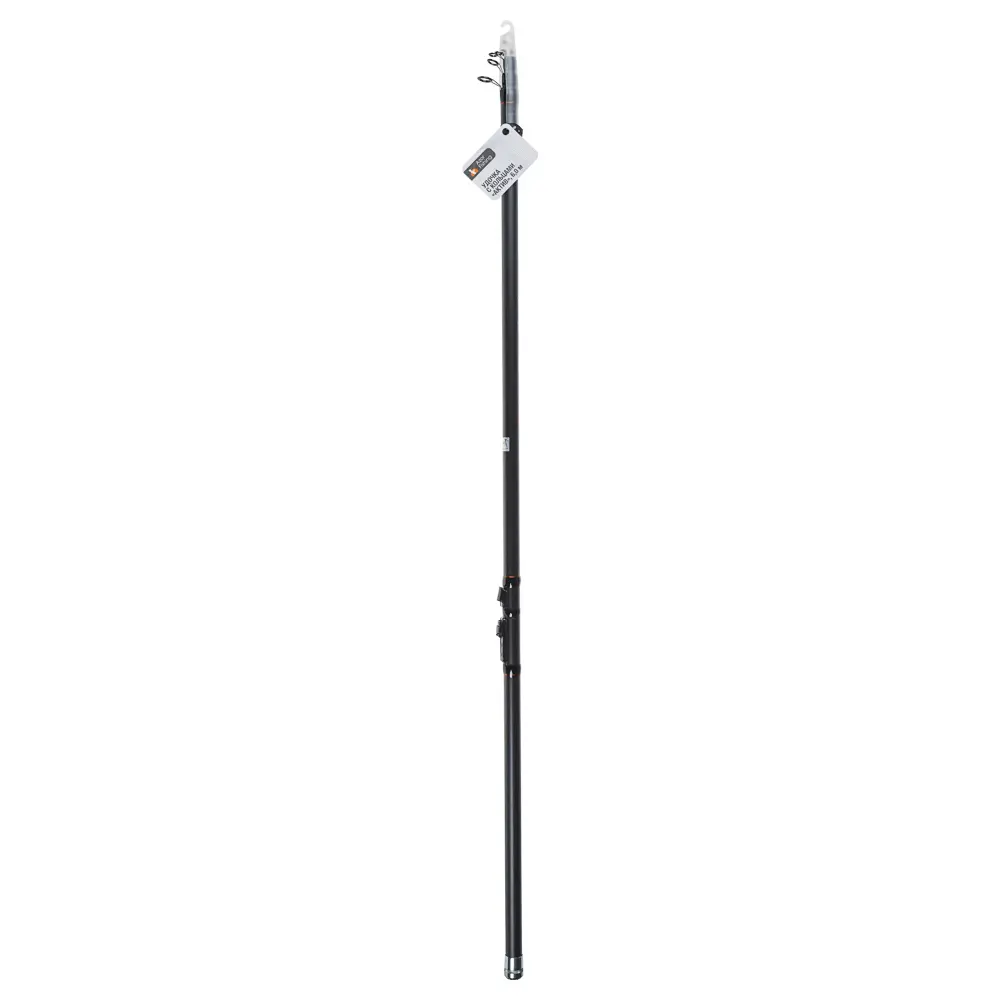 Удочка с кольцами "Актив" тм AZOR FISHING, телескоп., карбон 40%, 6,0м, тест 10-30гр - #9