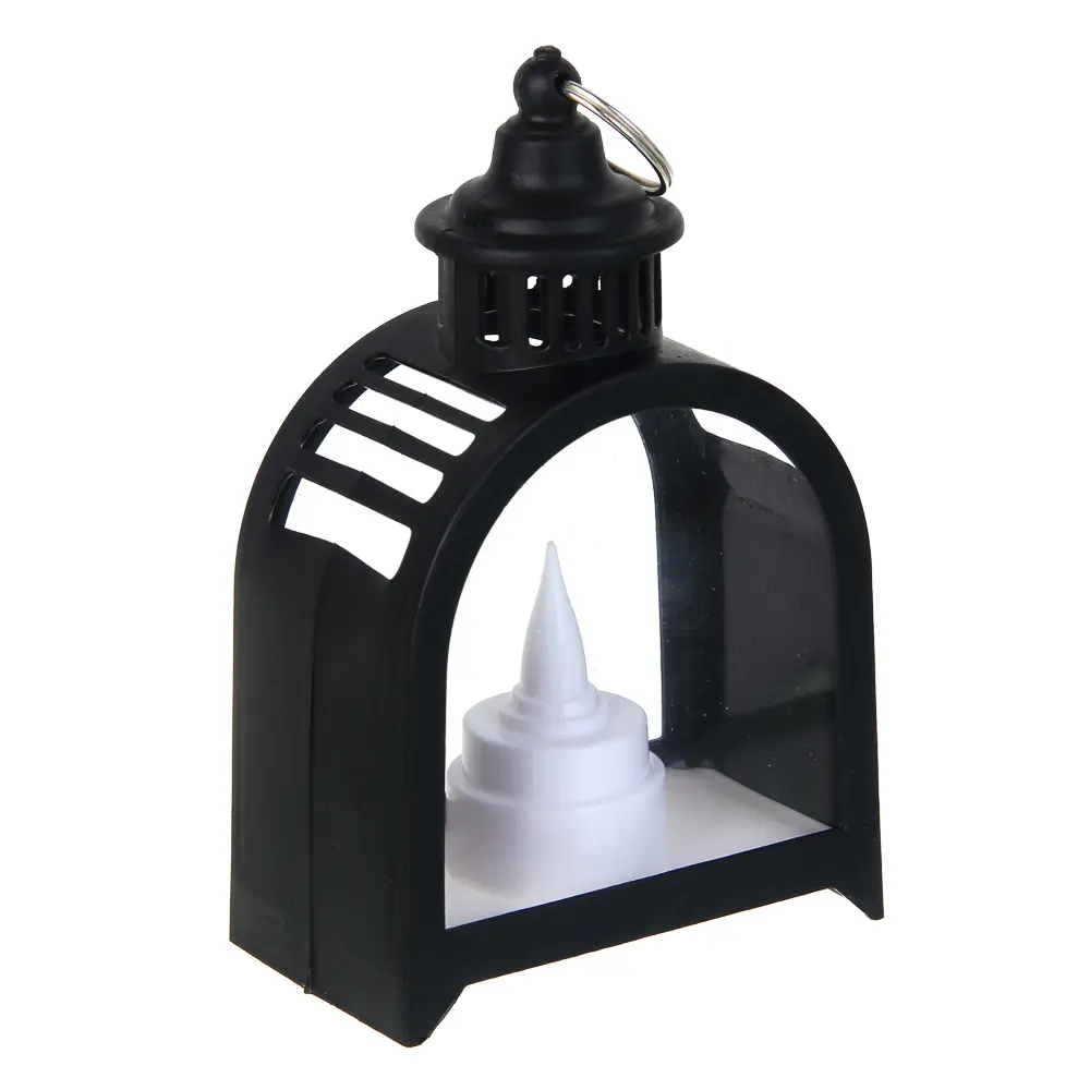 Светильник декор. LED тм СНОУ БУМ в виде фонаря, 9,5x5,5x15см, PP, 3хAG10, 1 режим, 2 дизайна, арт.1 - #2