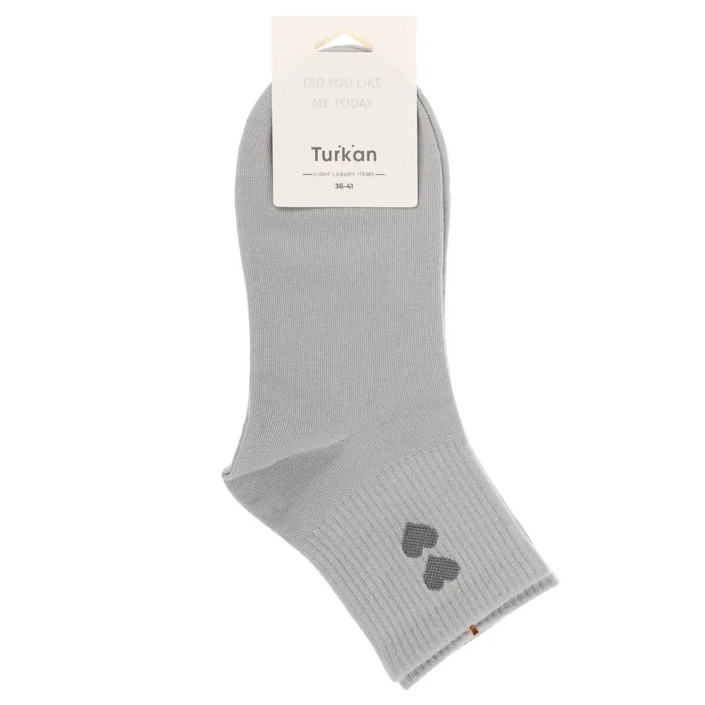 Носки женские с рисунком, тм TURKAN, размер 36-41, 90% Хлопок, 8% п/а, 2% Лайкра,разноцветные,YT6895 - #5