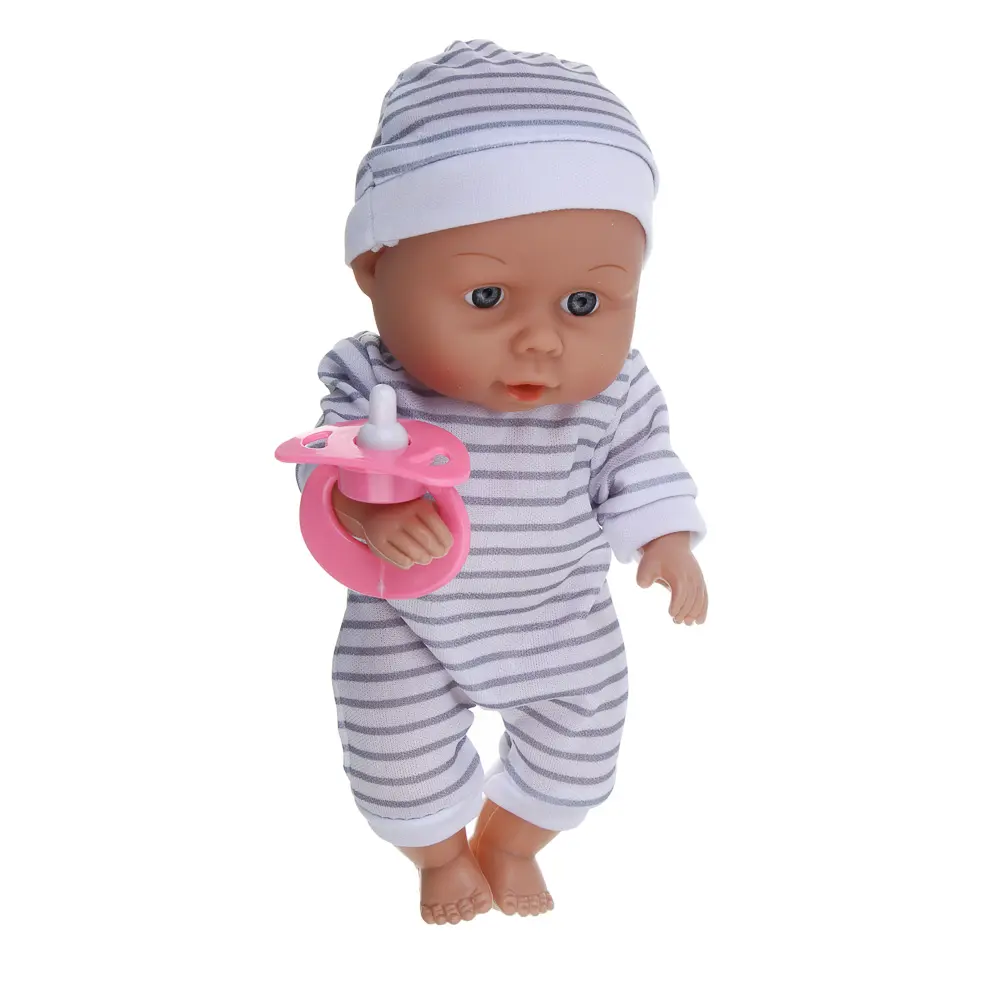 ИГРОЛЕНД Пупс 20 см, PVC, PP, полиэстер, 11,8х8,6х24,3 см - #4