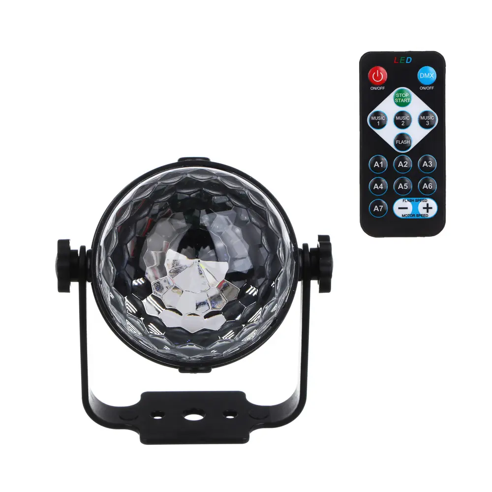 Светильник-проектор "Галактика", 9.3х10.3см, 3LED, RGB, 7 режимов, USB - #1