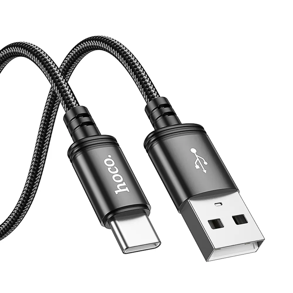 Кабель для зарядки USB(A)-Type C hoco. модель X91 Radiance, 3 м, черный - #4