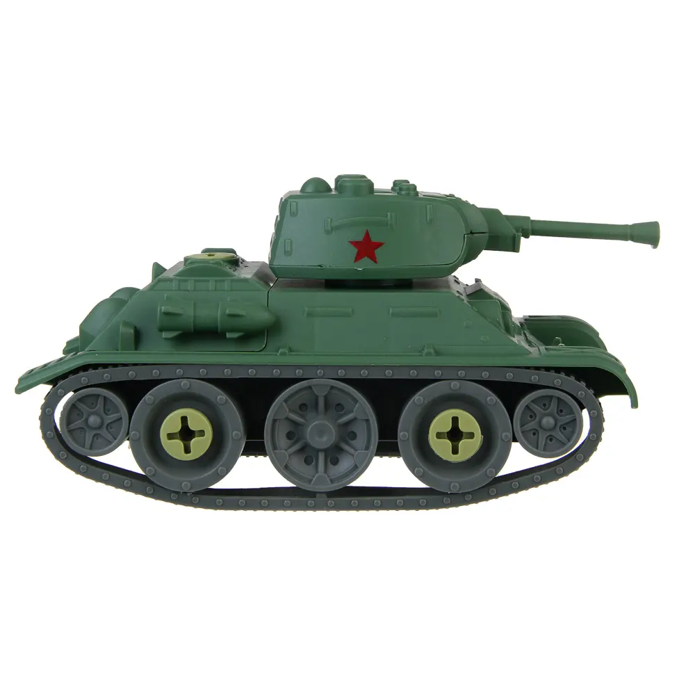BY Русские Супергерои УВЗ Танк-конструктор Т-34, отвертка, 11x13x20 см., PP - #5