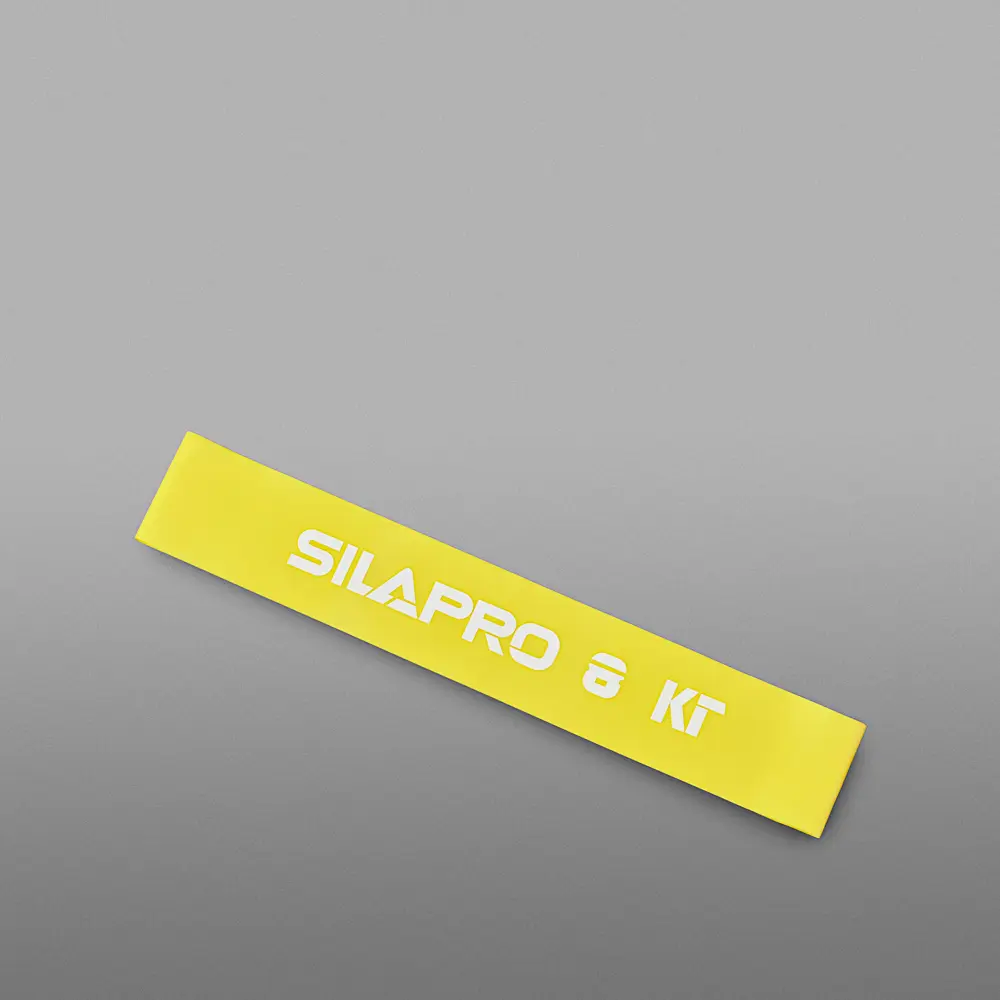 SILAPRO Фитнес-резинка, 30х5х0.03 см, нагрузка 8 кг, латекс - #5