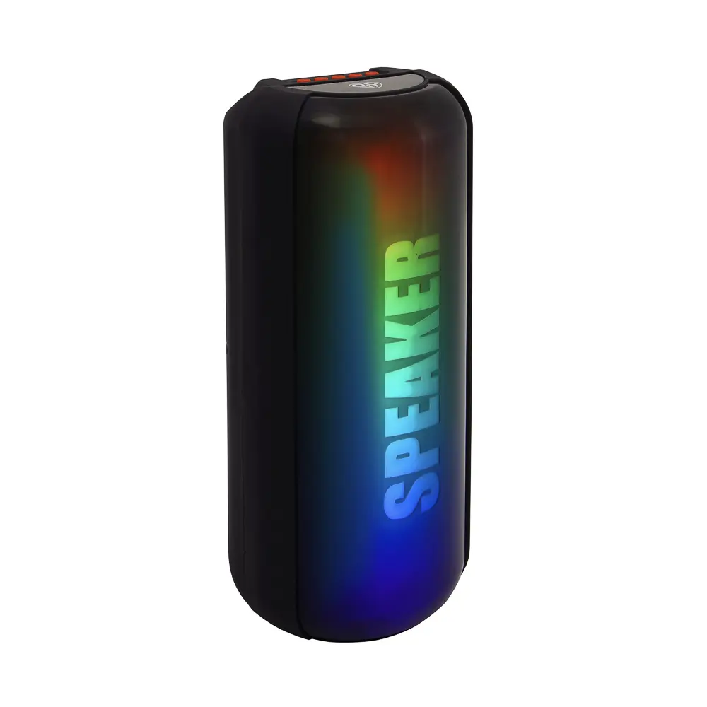 Колонка беспроводная BY ShineBar, 6 Вт, подсветка, 1200мАч, USB BT5.3, ВШГ 28x13x13см, черный - #3