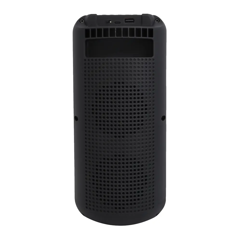 Колонка беспроводная BY ShineBar, 6 Вт, подсветка, 1200мАч, USB BT5.3, ВШГ 28x13x13см, черный - #8
