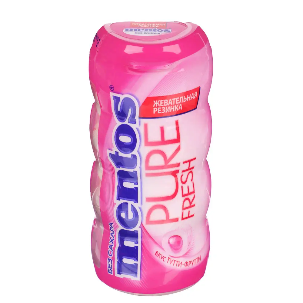 Жевательная резинка Mentos Pure Fresh со вкусом Тутти-Фрутти, 30г - #1