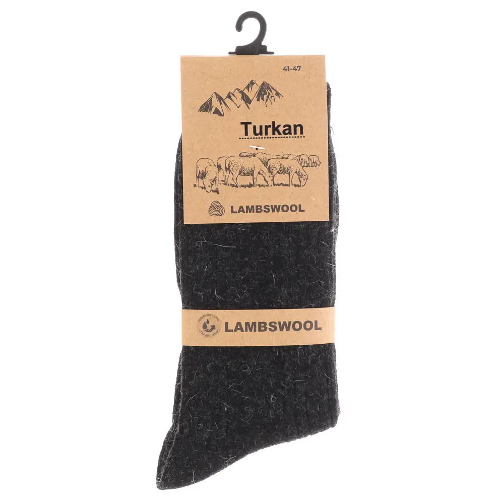 Носки мужские, тм TURKAN, размер 41-47, 50%кашемир, 35%шерсть,10%п/а,5%спандекс,цвета в асс-те,HN976 - #4