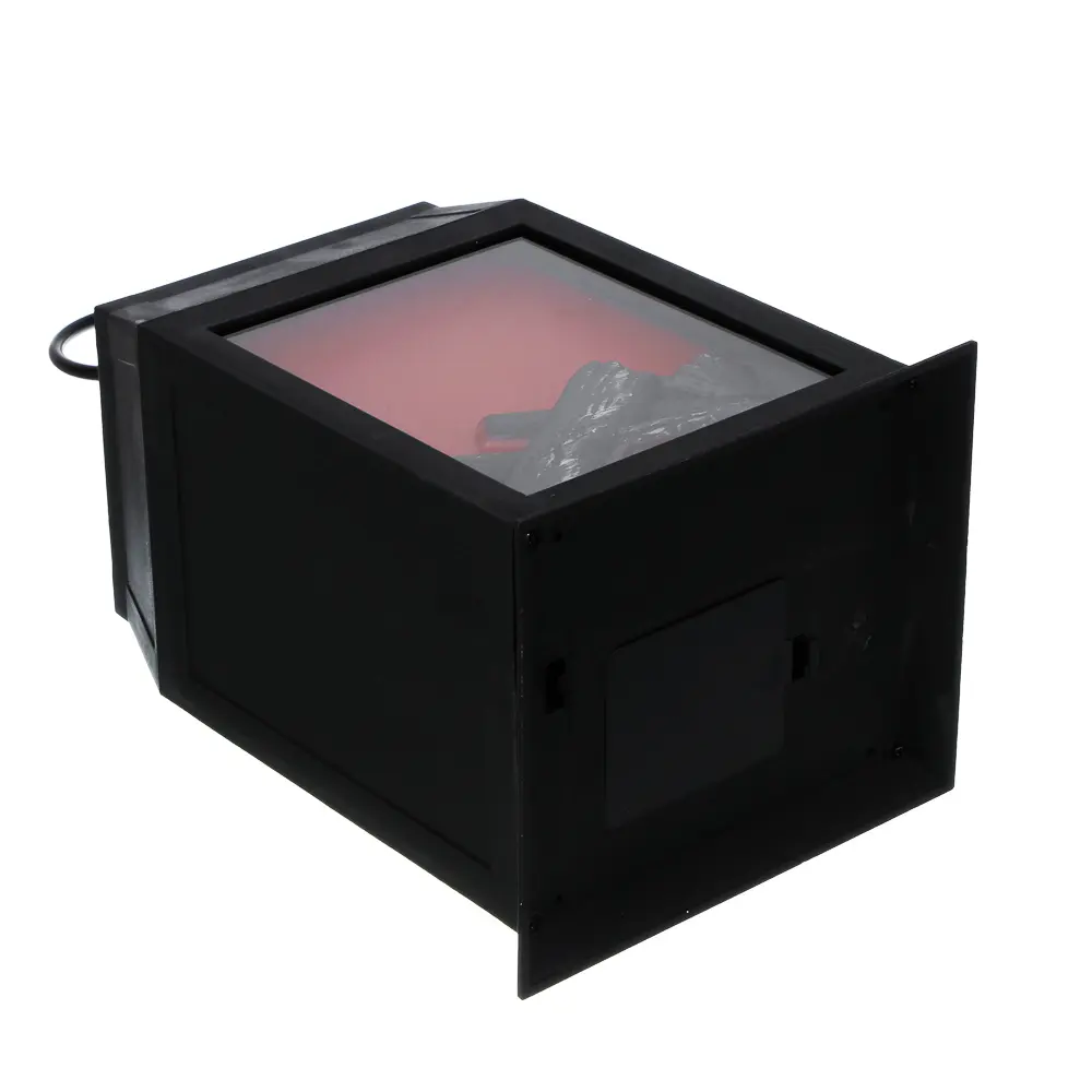 Светильник - камин декоративный LED тм СНОУ БУМ, 15,7x13,8x26см, PP, стекло, 3хАА, 1 режим - #6