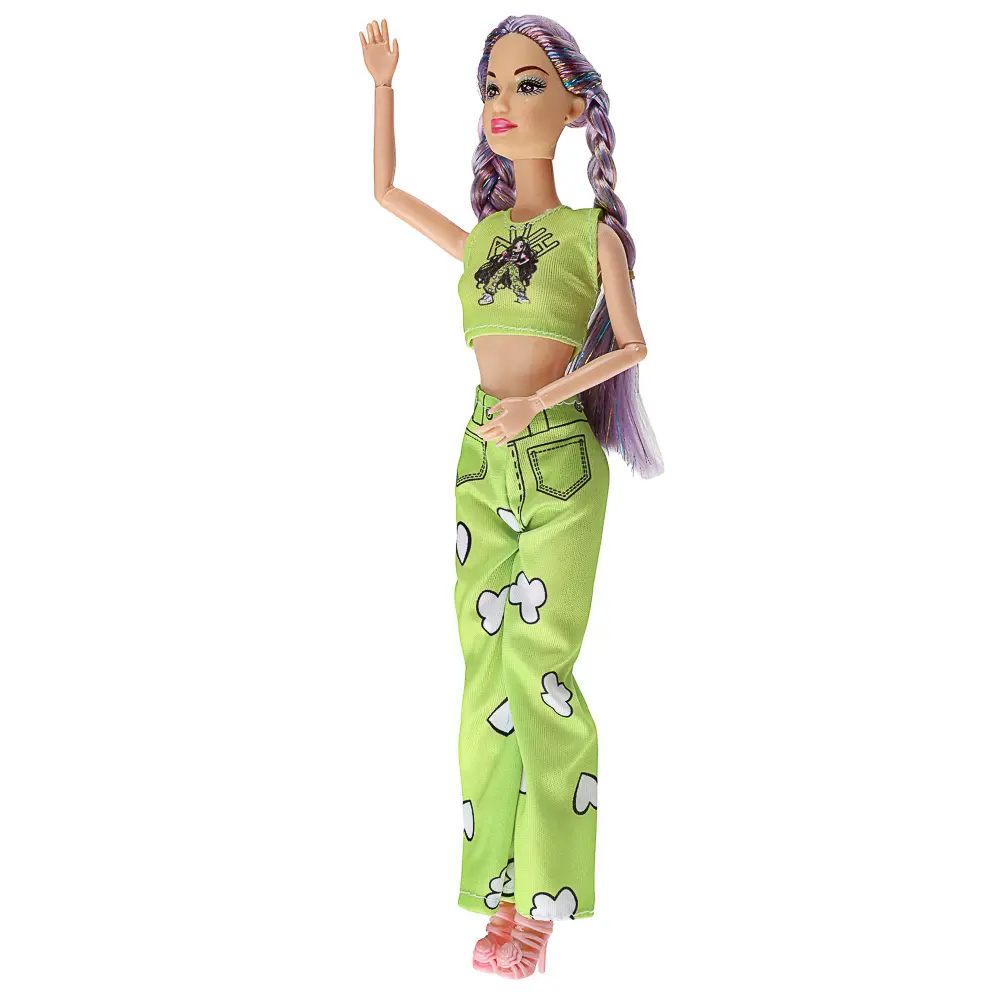 Кукла стильная шарнирная, 29 см, PP, PVC, полиэстер, 4 диз., тм ИГРОЛЕНД - #4