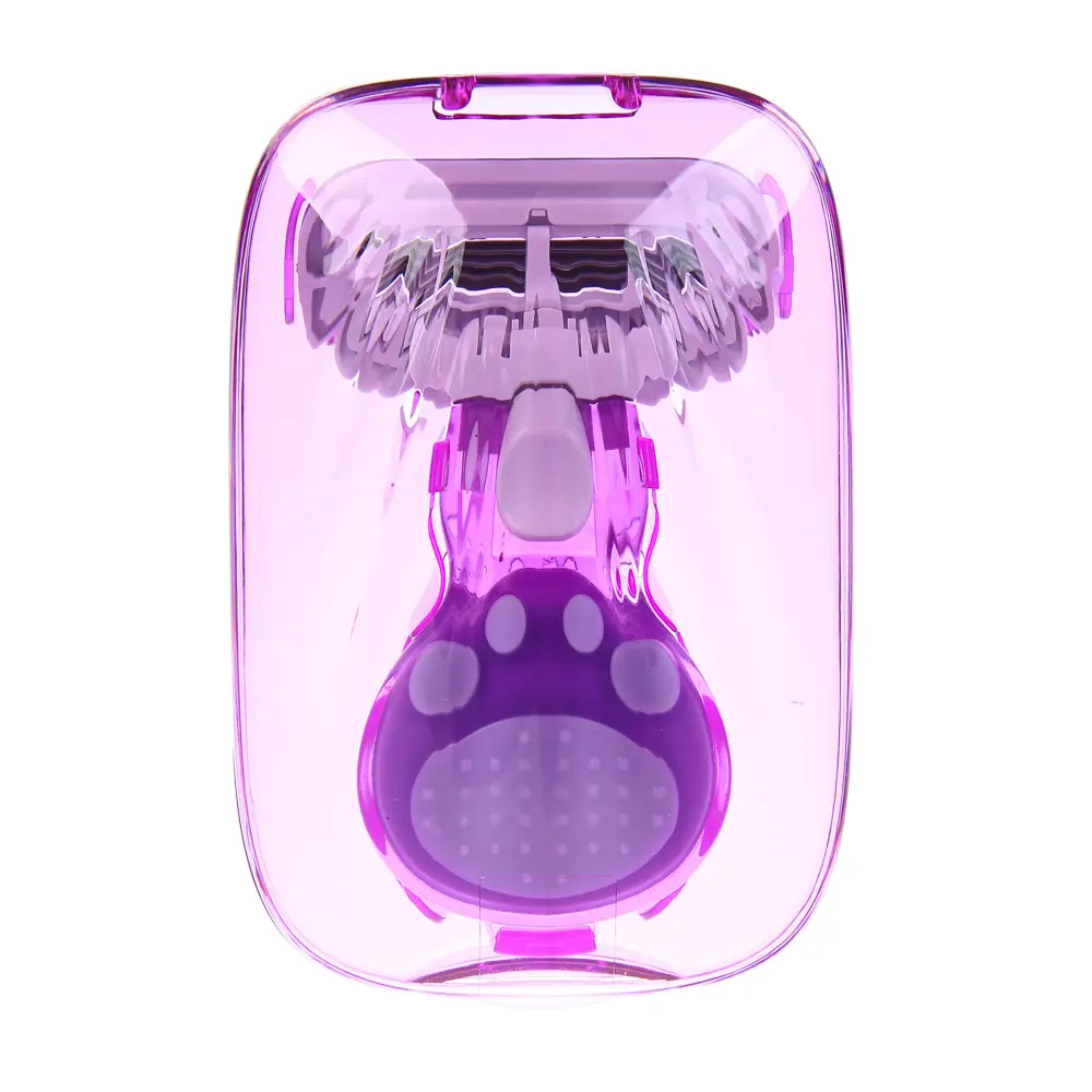 Станок для бритья мини женский PROWAY, 4 лезвия, 1 сменная кассета, в пластиковом контейнере - #14