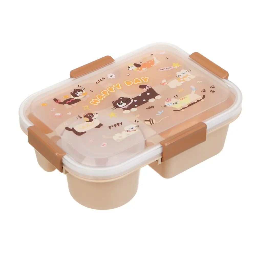 Ланчбокc тм VETTA Собачки 22.5*16*7.5см - #1