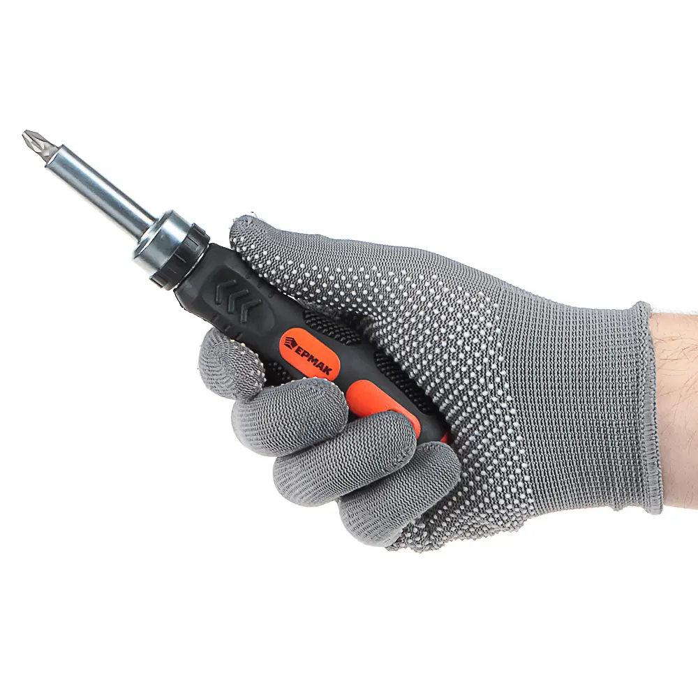 ЕРМАК Отвертка реверсив.,адаптер 1/4,биты:SL4,SL5.5,SL6.5,PH1,PH2,PZ1,PZ2,TORX10,TORX15,TORX20,сталь - #6
