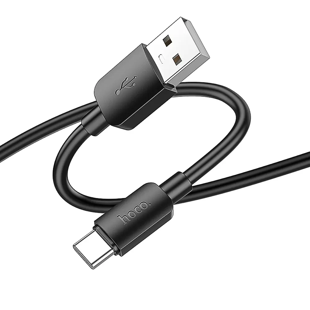 Кабель для зарядки USB(A)-Type C hoco. модель X96 Hyper, 27Вт, 1 м, черный - #3