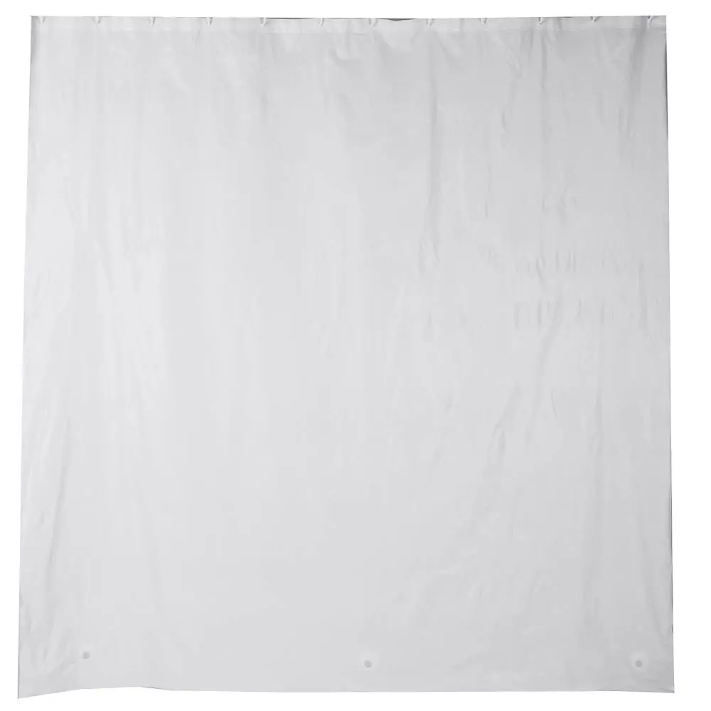 VETTA Шторка для ванной, ПЕВА, 60 г/м2, 180x180см, с магнитами, белая - #1