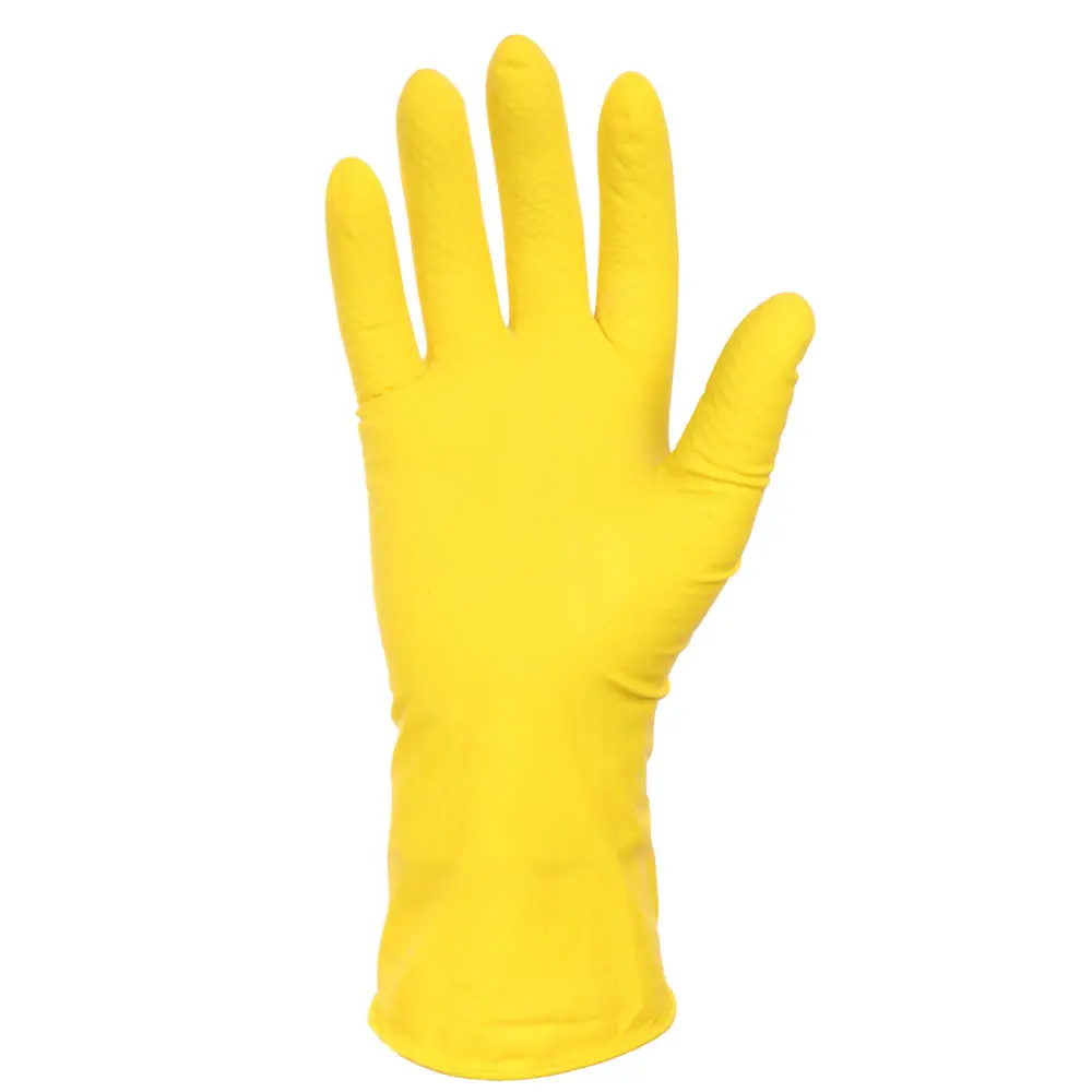 Перчатки хозяйственные тм Archdale, жёлтые в инд. упак. р. M - #4